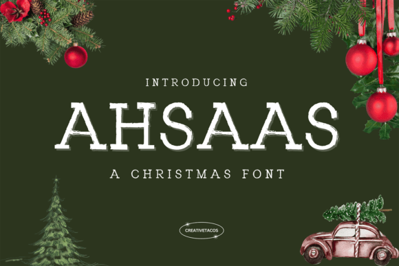 Ahsaas Display Font for Polished Small Business Branding