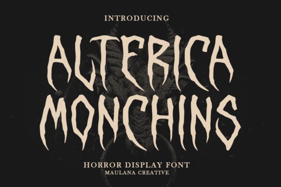 Alterica Monchins: A Whimsical Display Font for Modern Sites