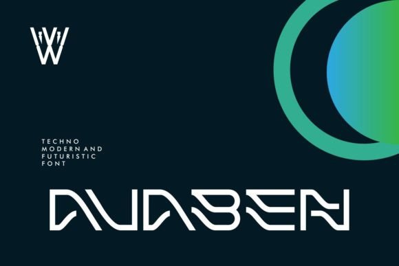 Avaben: A Minimalist Display Font for Elevated Digital Branding