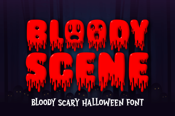Bloody Scene: A Display Font Built for Horror Branding and Campaign Impact