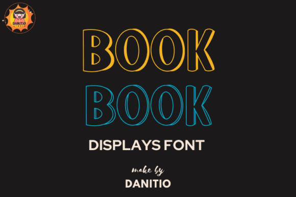Book Book: A Cute Display Font for Handmade Products and Printables