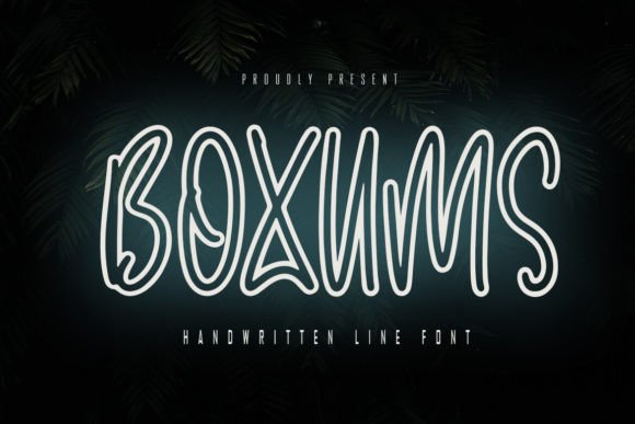 Boxums: Double Line Display Font for Elegant Brand Content