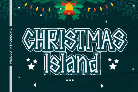 Christmas Island Font: A Cute Display Typeface for Small Business Branding