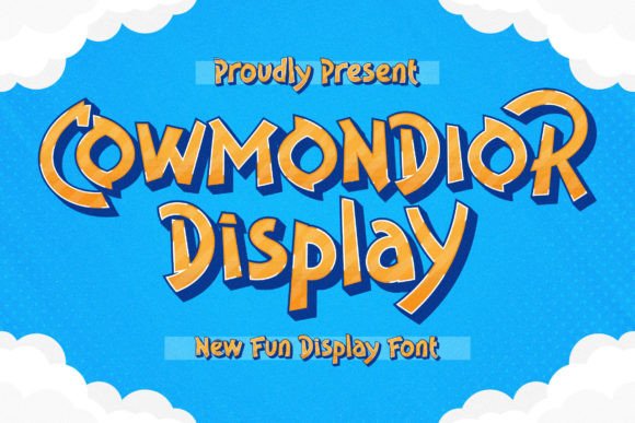 Cowmondior Display Font for Warm, Memorable Small Business Branding