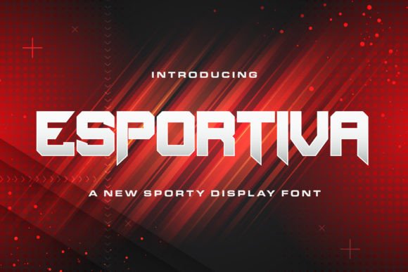 Esportiva: A Sporty Display Font for Modern Web Design