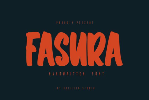 Fasura: The Handwritten Display Font That Elevates Your Craft Products