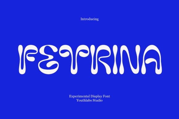 Fetrina Display Font for 90s-Inspired Modern Brand Headlines