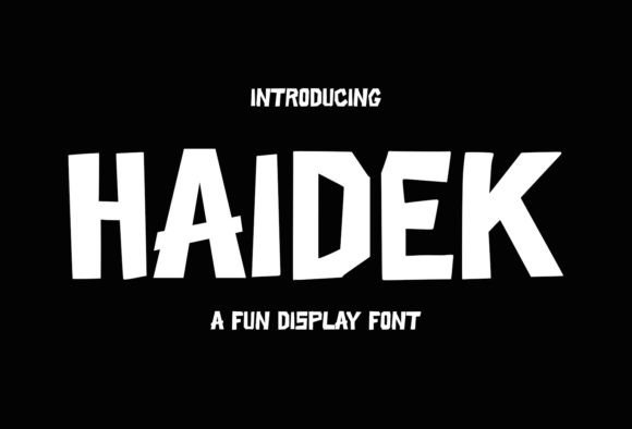 Haidek Font Review: A Display Typeface for Campaign Designers