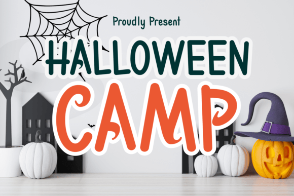 Halloween Camp Font: A Display Typeface for Seasonal Campaigns