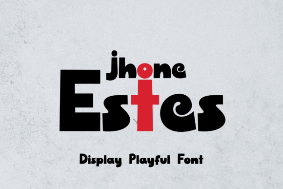 Jhone Estes: A Quirky Display Font for Versatile Branding