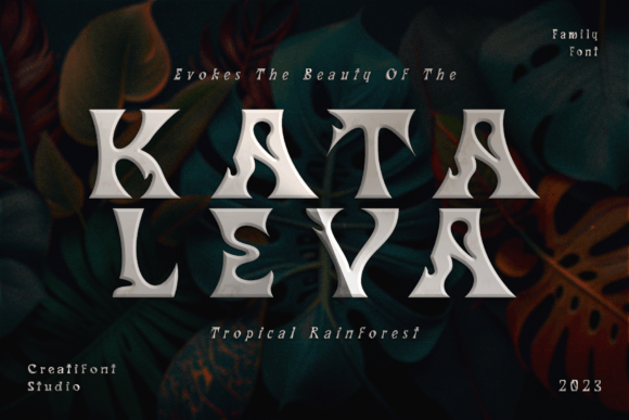 Kataleya Display Font for Elegant Web Design and Branding