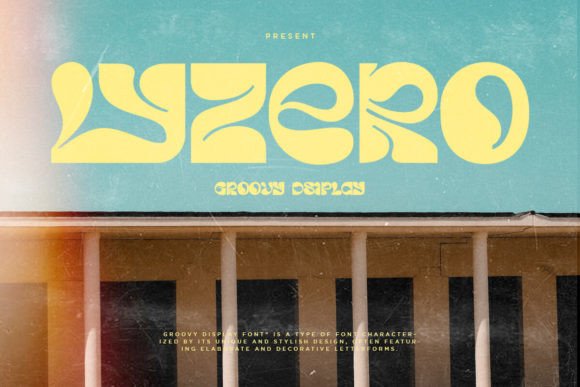 Lyzero Brings Retro Character to Editorial Design