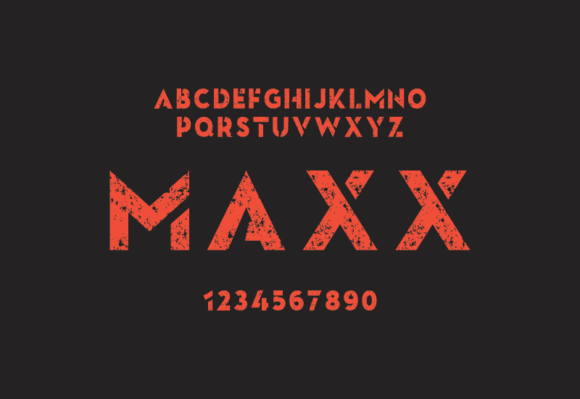 Maxx Font for Craft and Handmade Product Design