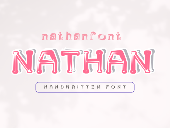 Nathan Display Font for Friendly Web Design and Digital Branding