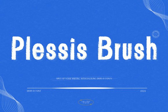 Plessis Brush: A Display Font That Makes Small Business Branding Stand Out