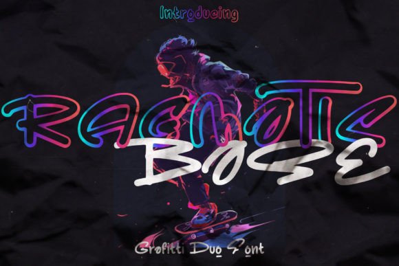 Ragmatic Graffiti Display Font for Bold Marketing Visuals