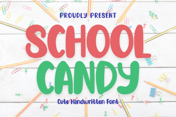 School Candy: A Sweet Handwritten Font for Display Projects