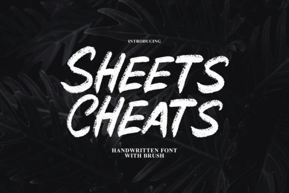 Sheets Cheats Display Font for Polished Web and Digital Branding