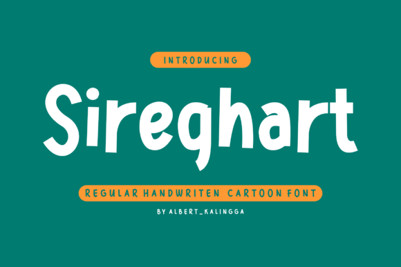 Sireghart: A Quirky Display Font for Modern Web Design
